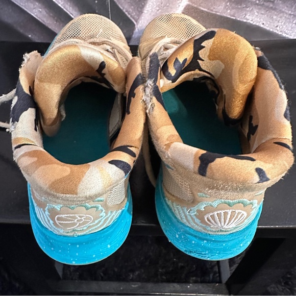 Nike Sneakers Kyrie Ripple 5Y 5 CT4080-207 Camo Net Basketball High Tops - Picture 14 of 14